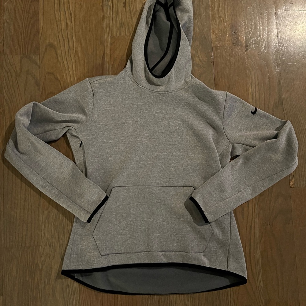 Women’s Nike Dri-Fit Gray Jogging Hoodie Sz Medium